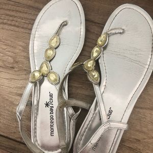 Montego bay silver sandals